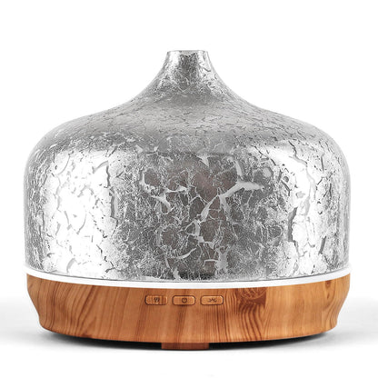 Porseme 500ml Essential Oil Diffuser, Aroma Ultrasonic Humidifier with Remote Control, BPA Free, Auto Shut-Off, Timer Setting for Large Room Sleeping Yoga