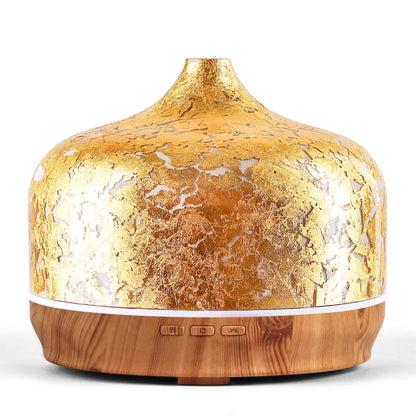 Porseme 500ml Essential Oil Diffuser, Aroma Ultrasonic Humidifier with Remote Control, BPA Free, Auto Shut-Off, Timer Setting for Large Room Sleeping Yoga