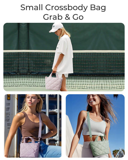 BAGSMART Crossbody Bags for Women, Small Crossbody Bag Cross Body Purse Mini Tote Travel Purse Shoulder Handbags Wallet
