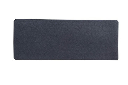 MotionTex Exercise Equipment Mat for Under Stationary Bike, Spin Bike, Fitness Equipment, Home Gym Floor Protection, 24" x 60", Black