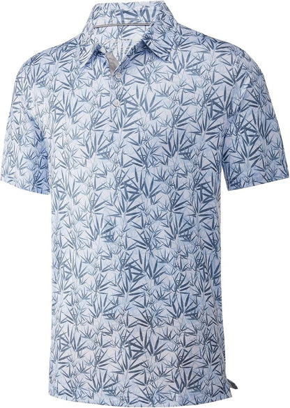 Men's Golf Shirt - Moisture-Wicking Dry Fit Performance Polo | Short Sleeve, Stylish Print