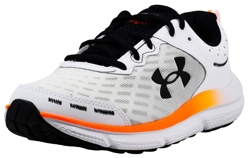 Under Armour Men's Charged Assert 10, (101) White/White/Black, 15, US