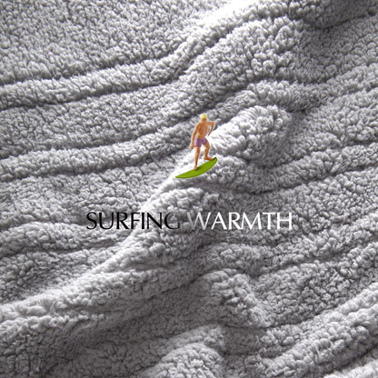 Heated Throw Blanket Double Sided Sherpa, Soft Heating Electric Blanket for Bed, Automatic Safety System, 6 Heating Levels & 4 Hours Auto-Off, 50"x60" Arctic Grey