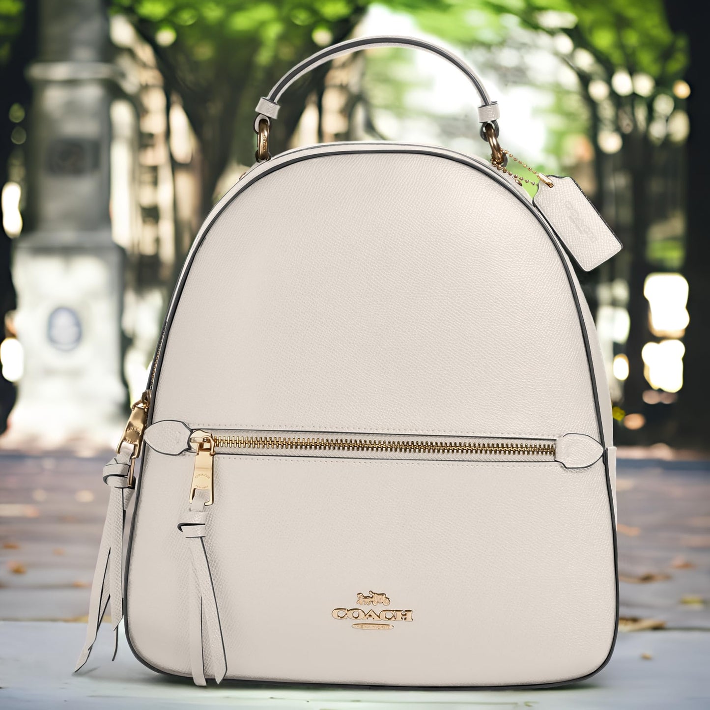COACH Jordyn Backpack, Chalk
