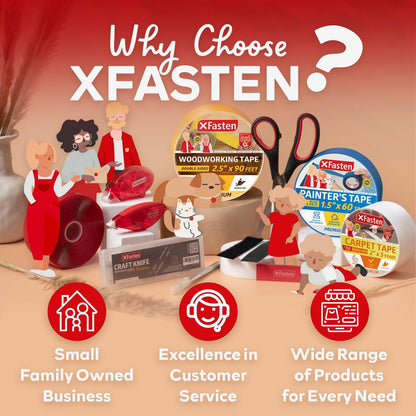 XFasten Water Activated Tape Brown with Reinforced Fiberglass Backing 2.75-Inch x 375-Feet (8-Pack, 3000ft Total) Water Activated Gummed Paper Tape Brown Kraft Paper Packaging Roll for Moving Boxes