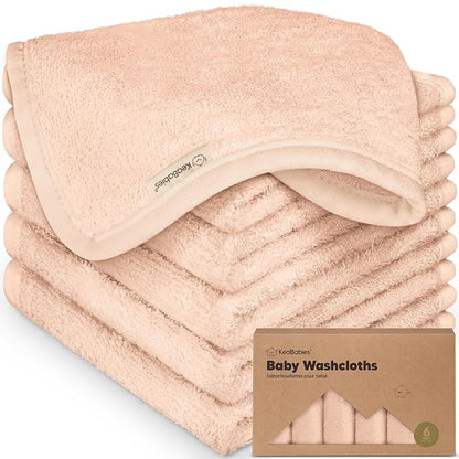 6-Pack Baby Washcloths