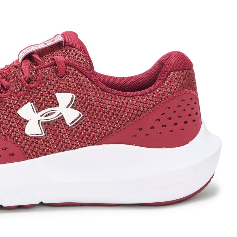 Under Armour Men's Charged Surge 4, (625) Cardinal/Cardinal/White, 11.5, US