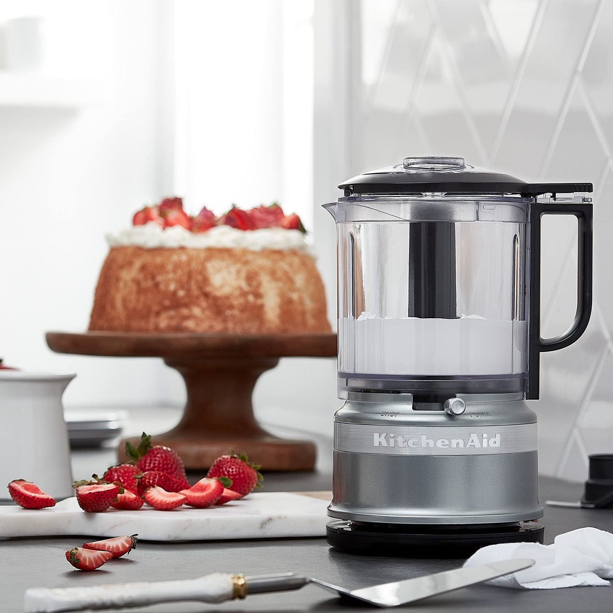 KitchenAid 5 Cup Food Chopper KFC0516ER, Empire Red