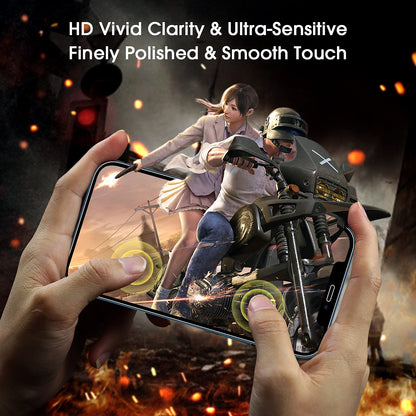 amFilm Easiest Installation OneTouch for iPhone 14 Pro [6.1 Inch] Screen Protector Tempered Glass, Auto-Alignment Tech, Bubble Free and Full Coverage Case Friendly, Anti-Scratch 2 Pack