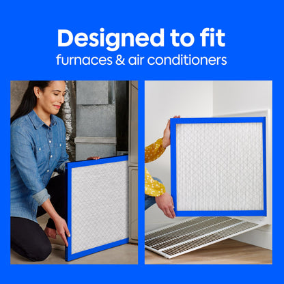 Filtrete 16x20x1 Air Filter, MERV 11, MPR 1000, Allergens & Pet Dander, 3-Month AC and Furnace Filters, Cleaner Air, Reliable Airflow, 4 HVAC Filters (Actual Size 15.68 x 19.68 x 0.81 in)