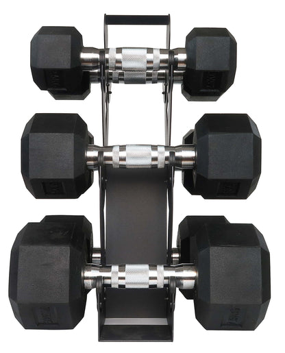 Dumbbell Storage Rack Weight Organizer Rack Only for Home Gym Weight Rack No need Assembly (3-Tier)