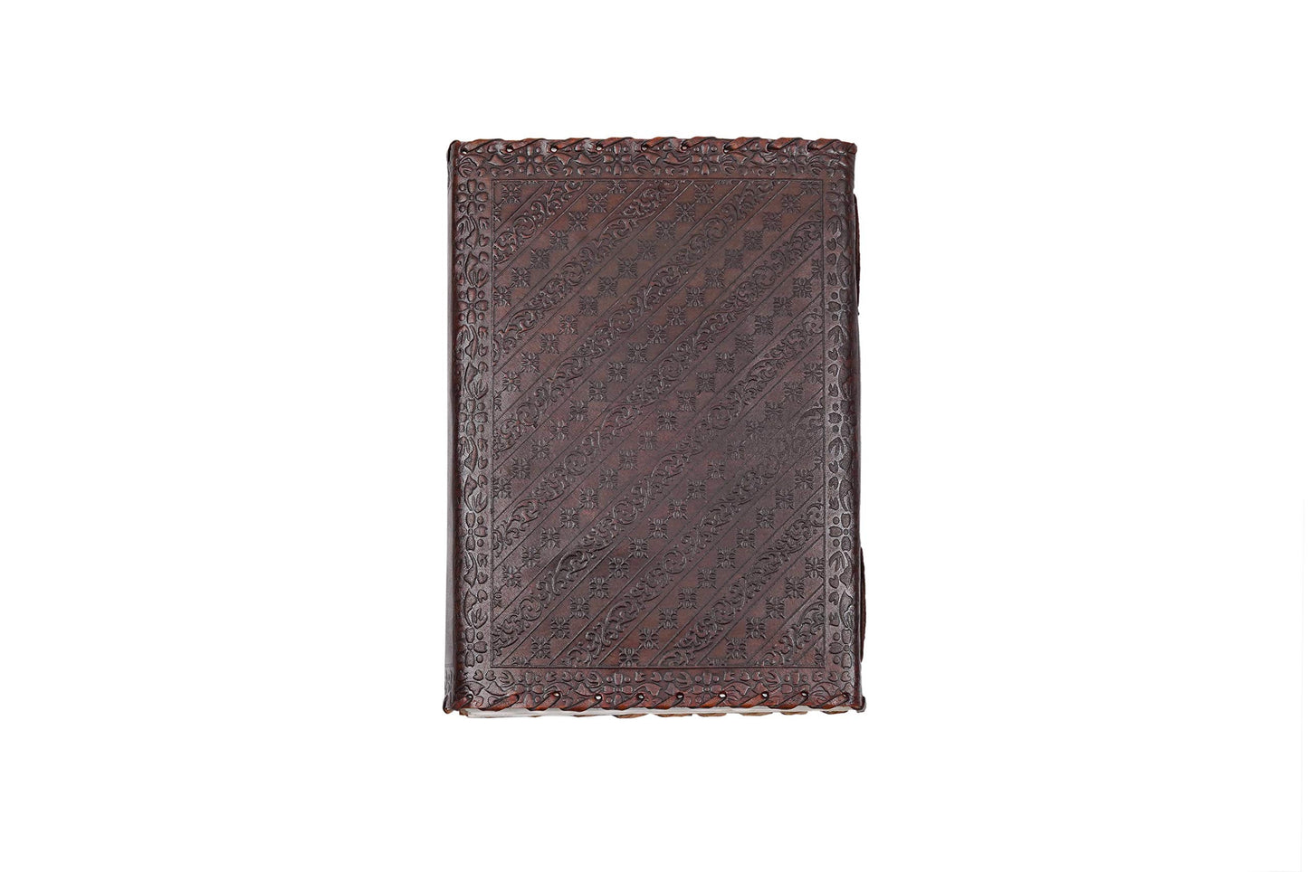 Leather Journal Medieval Stone Embossed Handmade Book of Shadows Vintage Notebook Office Diary College Poetry Sketch Book 10 x 7 Inches - Gift for women & men