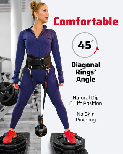 THEFITGUY Resistance & Sprint Mastery Bundle – Coach Resistance Belt and Ultimate Dip Belt