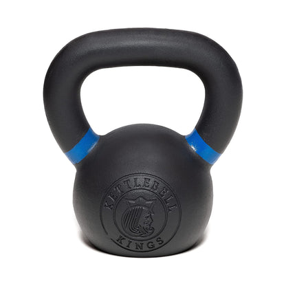 Kettlebell Kings Powder Coated Kettlebell Weights 5-90 LB | Workout Gym Equipment & Strength training sets for Women & Men | Durable Coating for Grip Strength, Rust Prevention