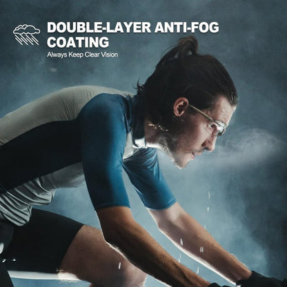 Shooting Glasses - Anti-Fog Safety Glasses for Adults | Includes Case