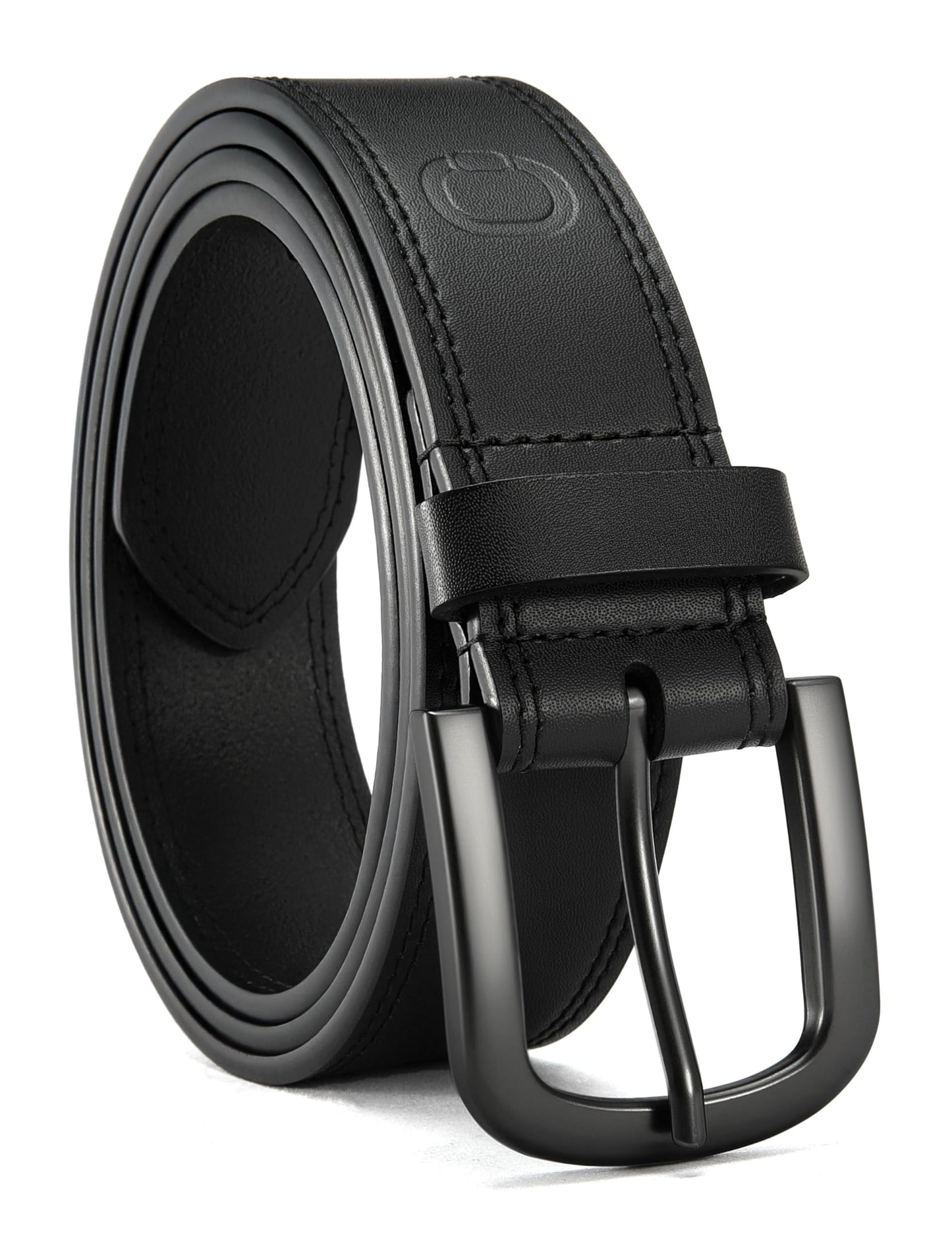 CHAOREN Full Grain Leather Belt for Men, Work Belts for Men Heavy Duty, Daily Wear for Jeans Pants