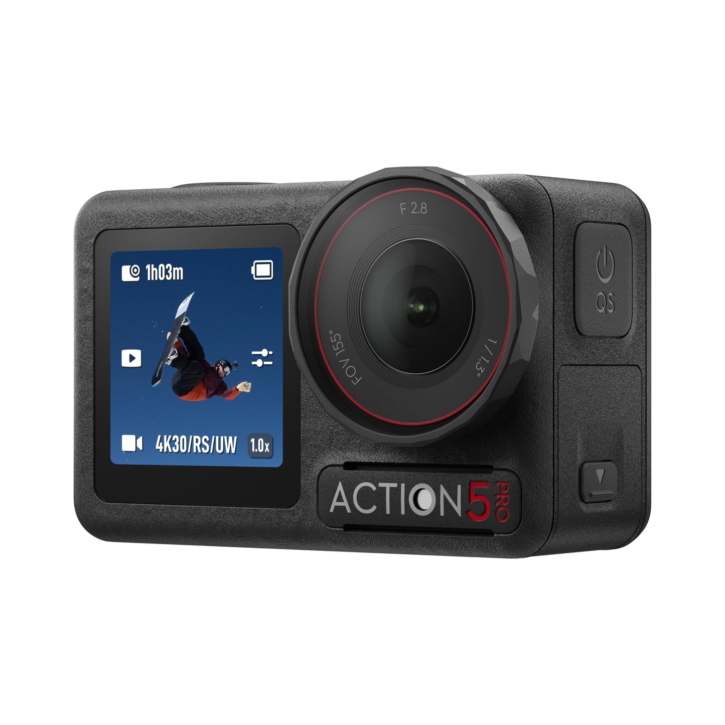 DJI Osmo Action 5 Pro Essential Combo - Action Camera Waterproof with 4K UHD Video, 1/1.3" Sensor, Dual Screens, Stabilization, for Vlogging, Sports & Travel + 32GB Card & 50 Piece Accessory Kit