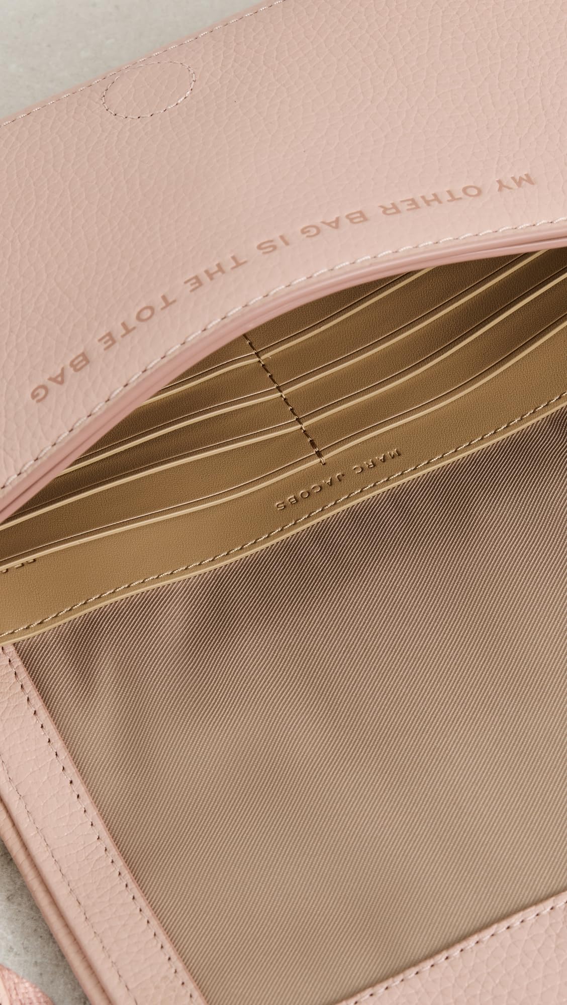 Marc Jacobs Women's The Leather Mini Bag, Rose, One Size