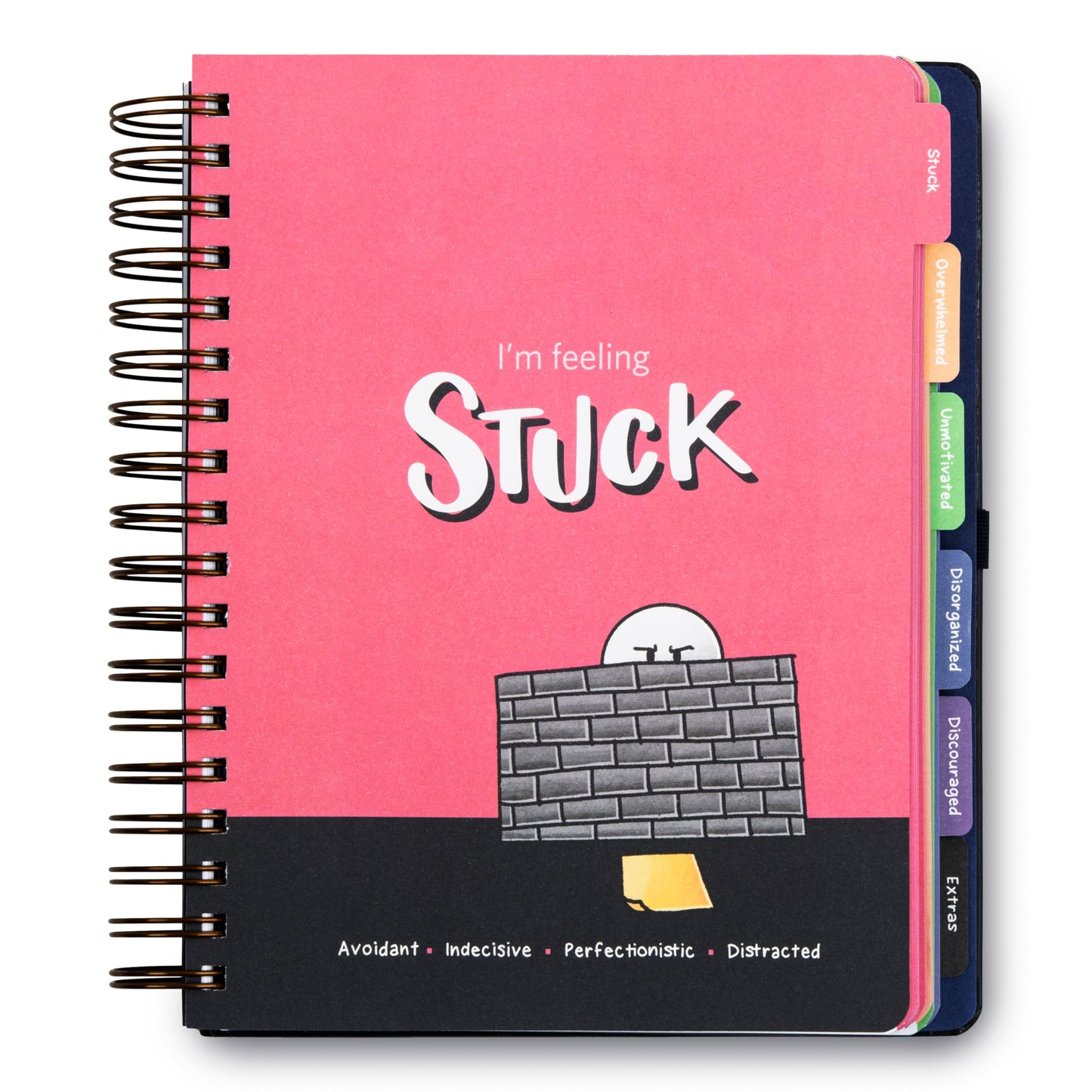 The Anti-Planner: How to Get Stuff Done When You Don't Feel Like It--Clean Edition, No Dates or Calendars ADHD activity planner for adults women kids, adhd tools, productivity planner