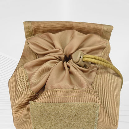 ELVO Molle Dump Pouch, Roll-Up Drawstring Magazine Pouch, Folding Recovery Storage Pack, Utility Dump Pouch Waist Bag for Tactical