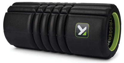 TRIGGERPOINT Performance Therapy Grid Travel Foam Roller for Exercise, Deep Tissue Massage and Muscle Recovery (10-Inch)