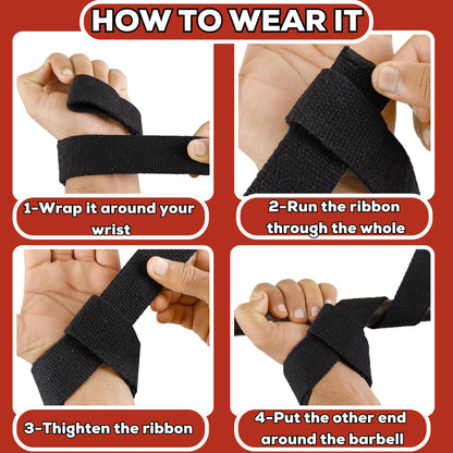 Elite Athletics - Ankle Straps for Cable Machine & Wrist Lifting Straps Set for Weightlifting, Cable Kickbacks, Glute Workouts, Deadlifts & Strength Training – Adjustable 8MM Padded Neoprene Gym Straps for Men & Women