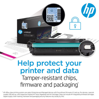 HP 206X Black High-yield Toner Cartridge | Works with HP Color LaserJet Pro M255, HP Color LaserJet Pro MFP M282, M283 Series | W2110X, Pack of 1, Black