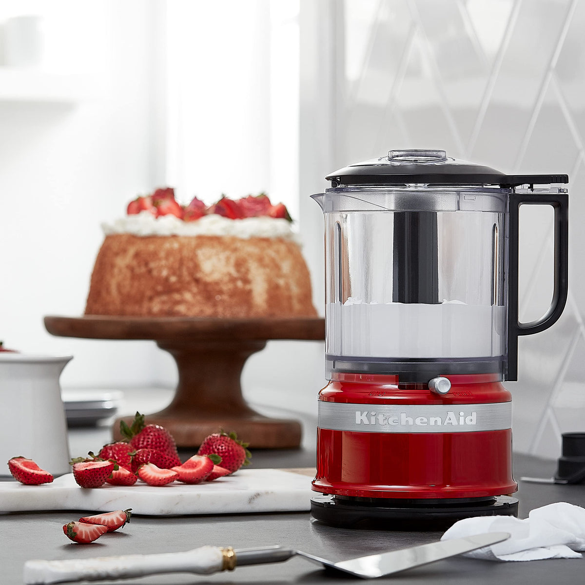 KitchenAid 5 Cup Food Chopper KFC0516ER, Empire Red