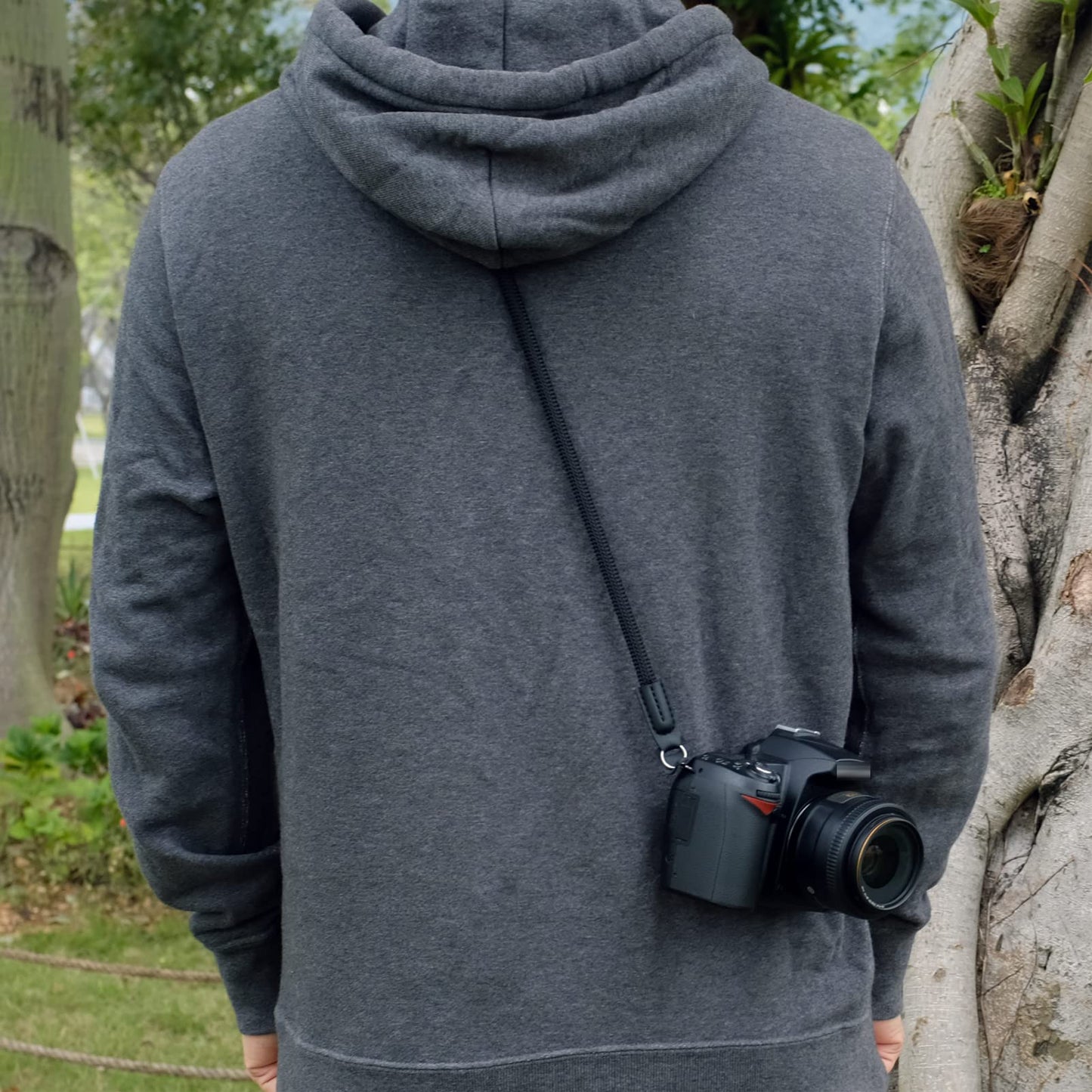 VKO Camera Strap,Climbing Rope Camera Strap for DSLR SLR Mirrorless Camera Neck Shoulder Strap 120cm Black