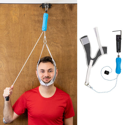 NeckPro II - Neck Traction Cervical Device Over the Door Home Neck Stretcher Hammock for Pain Relief, Pinched Nerve Pain, Posture Corrector, Decompression