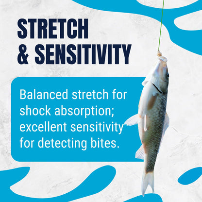 Reaction Tackle Monofilament Fishing Line - Premium Nylon Mono Line, Strong & Abrasion-Resistant, Low Memory for Smooth Long Casts - Freshwater & Saltwater - Hi Vis Orange | 10lb (350 Yards)
