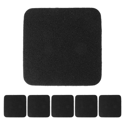 HOODANCOS 6pcs Treadmill Vibration Isolation Pads Rubber Shock-Absorbing Floor Mat Noise Cancelling Anti-Vibration Pads for Home Gym Exercise Equipment Protection