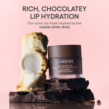 LANEIGE Lip Sleeping Mask: Nourish, Hydrate, Vitamin C, Murumuru & Shea Butter, Antioxidants, Flaky, Dry Lips