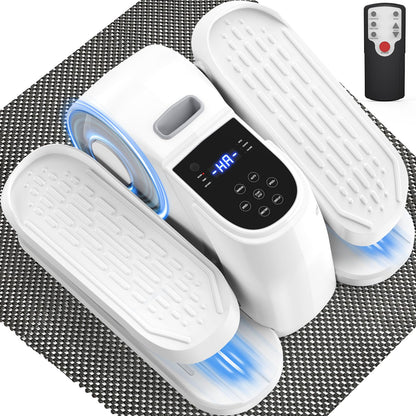 VIVURN® 028 Under Desk Elliptical 12 Speed 5 Modes Motorized Leg Exerciser While Sitting for Seniors As Seen on TV Low Impact Electric Pedal Exerciser with Non-Slip Mat Quiet for Home and Office