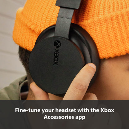 Xbox Wireless Gaming Headset – Over Ear Headphones – Spatial Audio with Dolby Atmos, Windows Sonic Series X|S, One, Windows PC, Mobile – Carbon Black