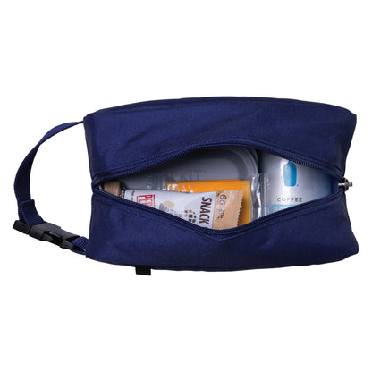 PackIt® Freezable Snack Box, Checked Out, Built with ECOFREEZE Technology, Collapsible, Reusable, Zip Closure with Buckle Handle, Designed For Work Snacks, Fresh Snacks On the Go, Adults, and All Ages