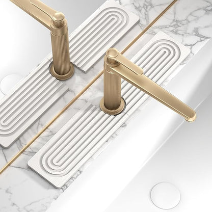 Faucet Mat for Kitchen Sink, Diatomite Stone Drying Sink Protectors, Bathroom
