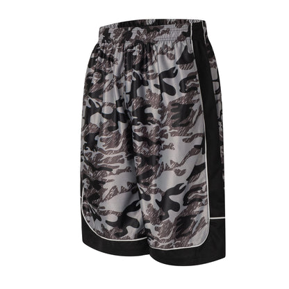Abovewater Men's Basketball Shorts Quick-Dry Running & Gym Shorts with Drawstring & Pockets (Brown, XL)