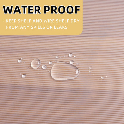 Shelf Liner Non Slip,Non Adhesive Cabinet Liner,Waterproof Drawer Liner,Food-Grade EVA Material for Kitchen Cabinets,Drawers,Refrigerators-Odorless & Easy to Cut-12 x 60 inches,Thickened