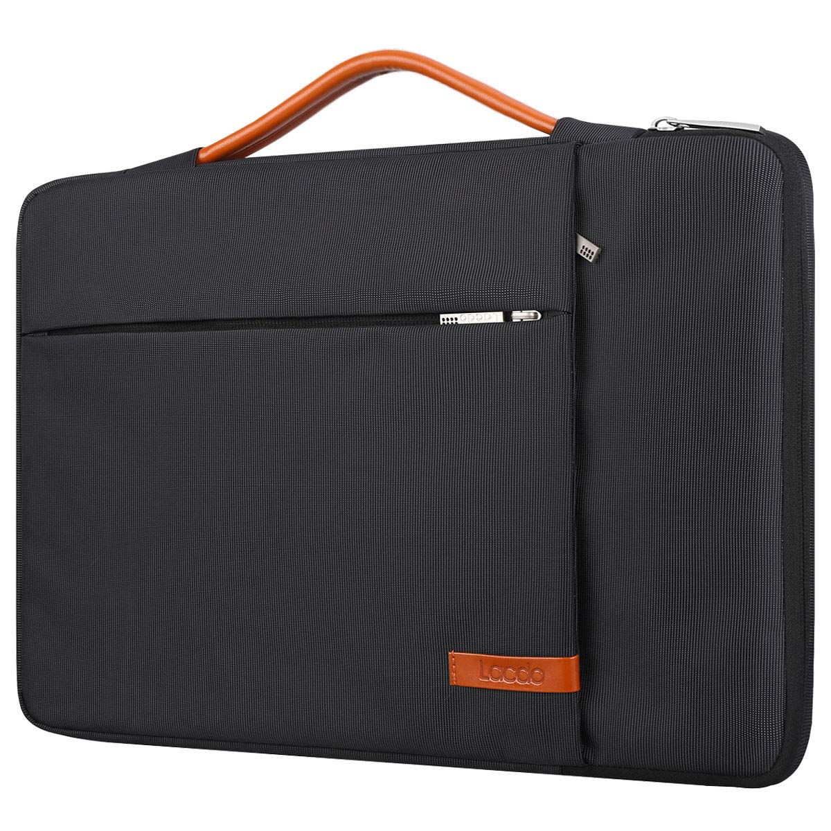 Lacdo 360° Protective 16 Inch Laptop Sleeve Case for 16 Inch HP Lenovo ASUS Acer Dell Laptop/HP Pavilion Envy/Lenovo ThinkPad IdeaPad/Acer Swift/ASUS Vivobook/Dell Computer Bag, Black