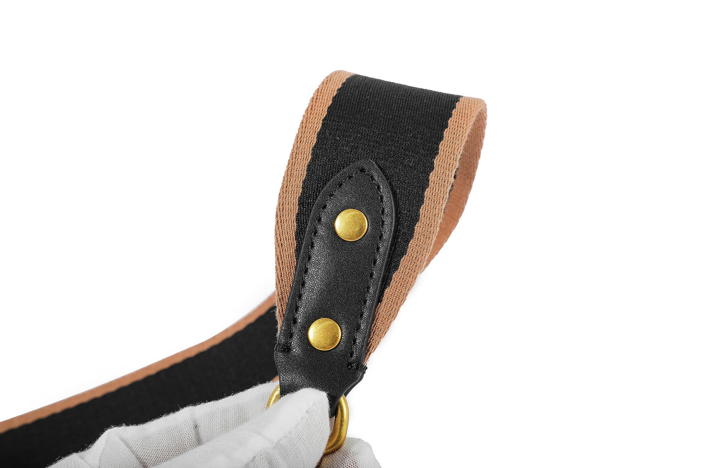 GOXTECH Purse Strap Replacement Crossbody Handbag Stripe Wide Adjustable (Black -Bag Strap)