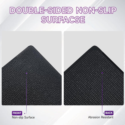 GWT 36" x 78" Durable Anti-Slip Workout Mat - 1/4" Thick Ultimate Floor Protection, Noise-Reducing,Tear-Resistant All-Purpose Exercise Mat for Treadmills, Home Gym, Yoga, and Weightlifting