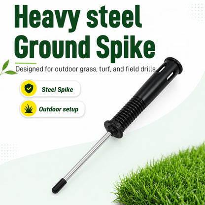 6 Pcs Soccer Agility Poles for Training,5 FT Adjustable Speed and Agility Training Equipment,Football/Basketball/Horse/Dog Sports Practice Equipment,Soccer Sticks with Ground Spring Nails for Outdoors