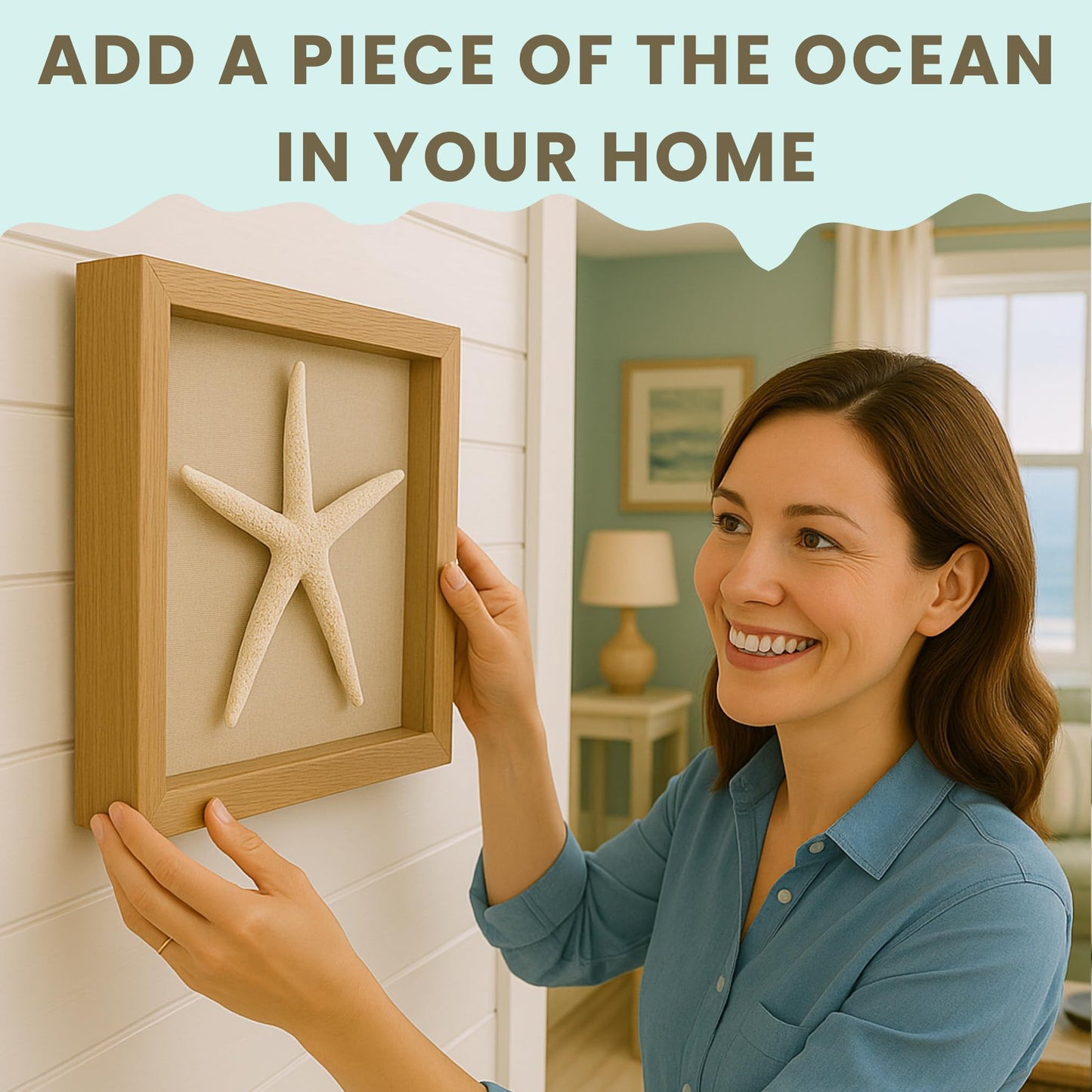 Starfish Decor - Star Fish for Craft - 10pk Uniquely Shaped 6-8" White Real Sea Stars - Beach Wedding Decor - Coastal Party Decorations