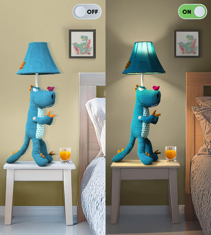 Dinosaur Kids Lamp for Boys Bedroom - 27", Boys Lamp for Kids Room - Cute Christmas Gifts, Birthday Gifts for All Ages: Toddler Girls, Children, Grandkids 3 4 5 and Up Years Old, Sister, Brother