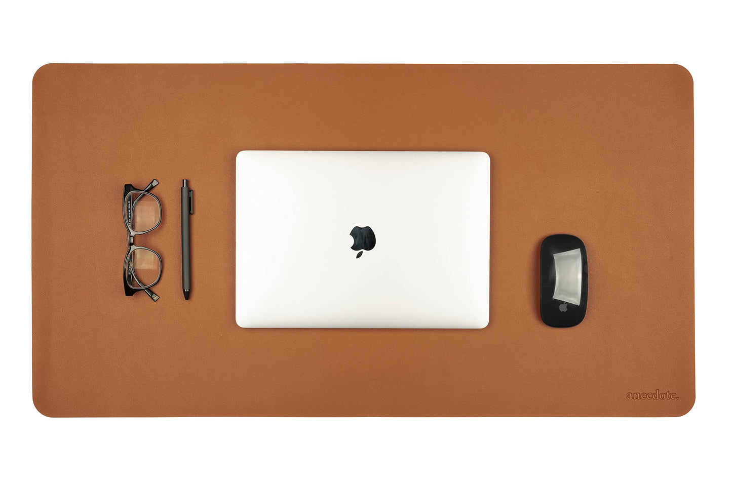 ANECDOTE Vegan Leather Desk Pad - 31.5"x17" Desk Mat for Your Office. This Quality Large Mouse Pad has Chic Elegance, Professional Look & Satisfying Touch - The Perfect Leather Mouse Pad for You!