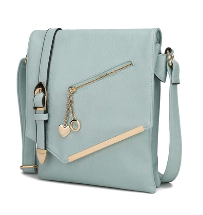 MKF Collection Crossbody Bags for Women, Sling bag Vegan Leather Shoulder bag Ladies Small Purse Handbag by Mia K