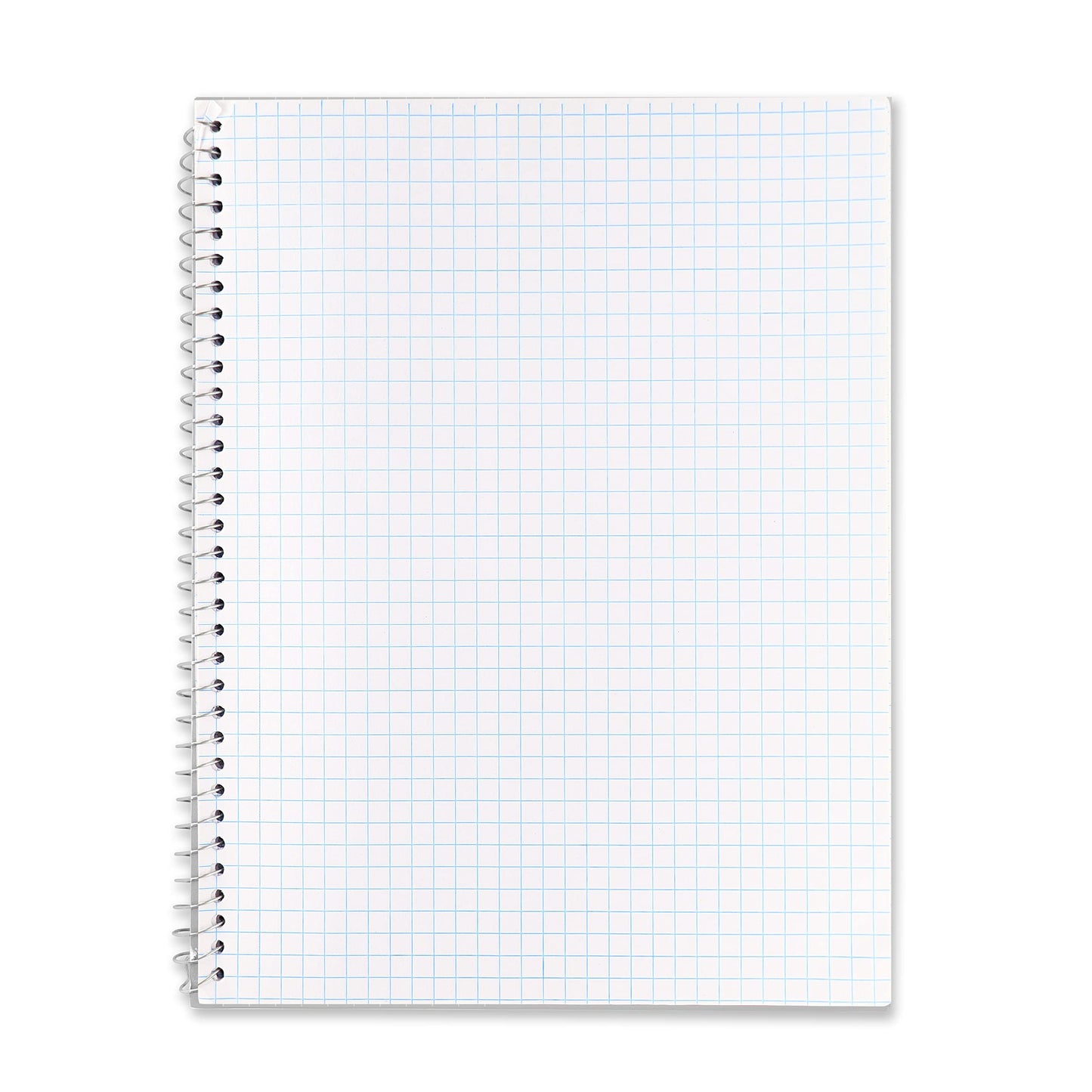 Emraw Graph Paper Notebook (4 Pack) Grid Notebook, Graph paper spiral notebook, Graph notebook, 4 Squares per inch Grid paper notebook, White Paper Quad Ruled Spiral Assorted Colors - by Enday