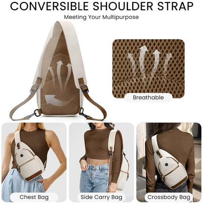 Small Crossbody Purses Bags for Women Men Travel, Chest Sling Bag Women Casual Cross Body Bag for Woman Sling Backpack