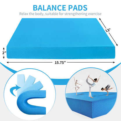 Foam Balance Pad,Balance Pads for Physical Therapy,Balance Mat Physical Therapy 2 inch Thick High Resilience
